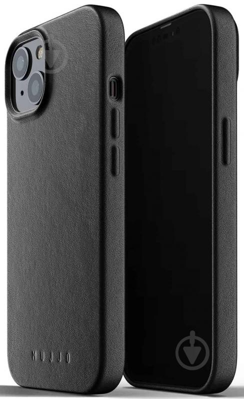 Чехол MUJJO Full Leather для Apple iPhone 13 (MUJJO-CL-021-BK) black - фото 3