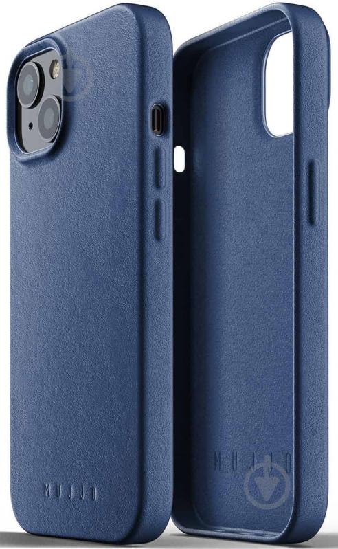 Чехол MUJJO Full Leather для Apple iPhone 13 (MUJJO-CL-021-BL) monaco blue - фото 2
