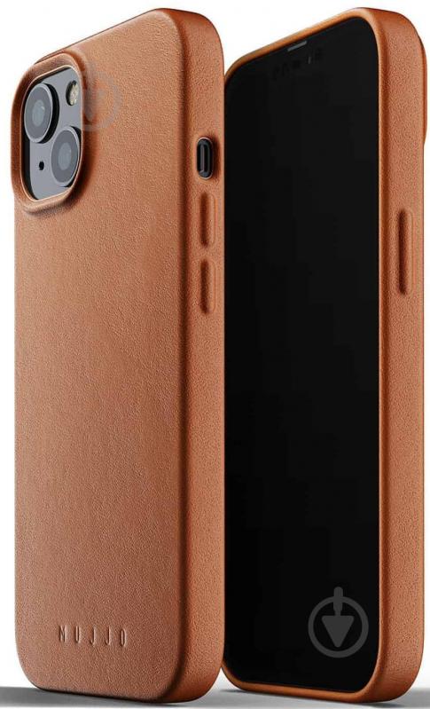 Чехол MUJJO Full Leather для Apple iPhone 13 (MUJJO-CL-021-TN) tan - фото 3