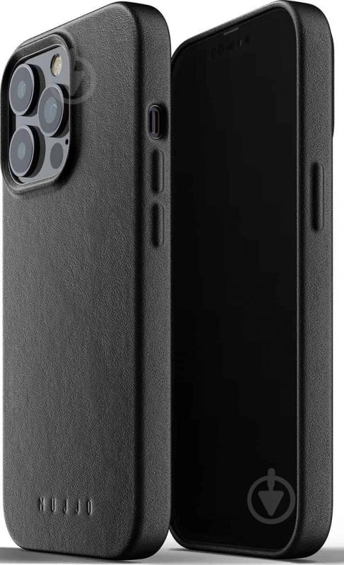Чехол MUJJO Full Leather для Apple iPhone 13 Pro (MUJJO-CL-015-BK) black - фото 3