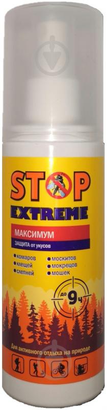 Лосьйон від комарів, кліщів і мошок Stop Extreme Максимум 100 мл - фото 4