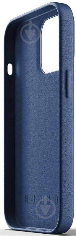 Чехол MUJJO Full Leather для Apple iPhone 13 Pro (MUJJO-CL-015-BL) monaco blue - фото 5