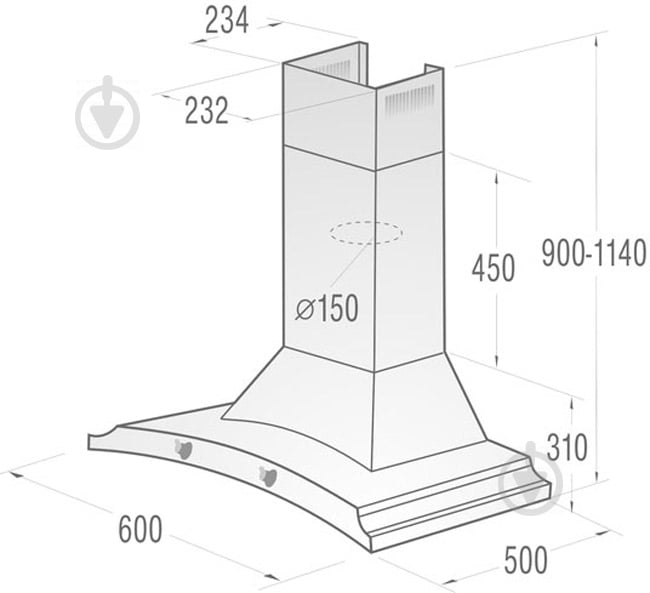 Витяжка Gorenje DK 63 MCLI - фото 2