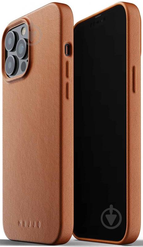 Чехол MUJJO Full Leather для Apple iPhone 13 Pro Max (MUJJO-CL-017-TN) tan - фото 3