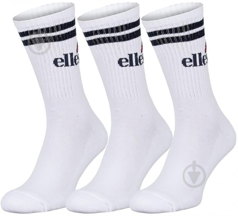 Носки Ellesse PULLO 3PK SOCKS SAAC0620-908 р.41-46 белый - фото 1