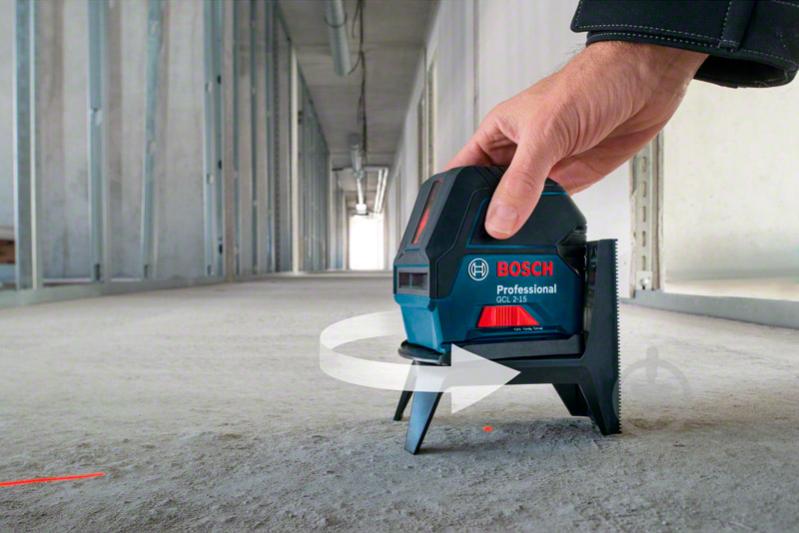 УЦЕНКА! Нивелир лазерный Bosch Professional GCL 2-15 + RM1 6,01E+07 (УЦ №67) - фото 7