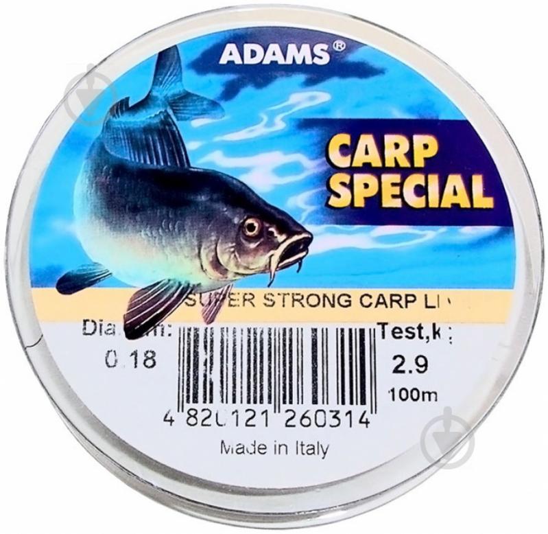 Волосінь  Adams Carp Special 100м 2.9кг CS100 - фото 1