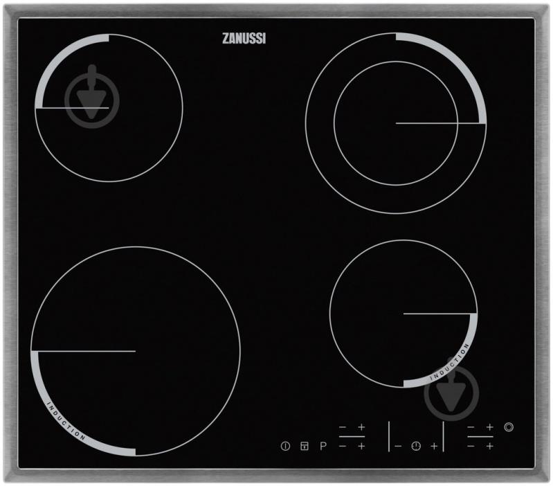 Варочная поверхность комбинированная Zanussi ZEN 6641 XBA - фото 1