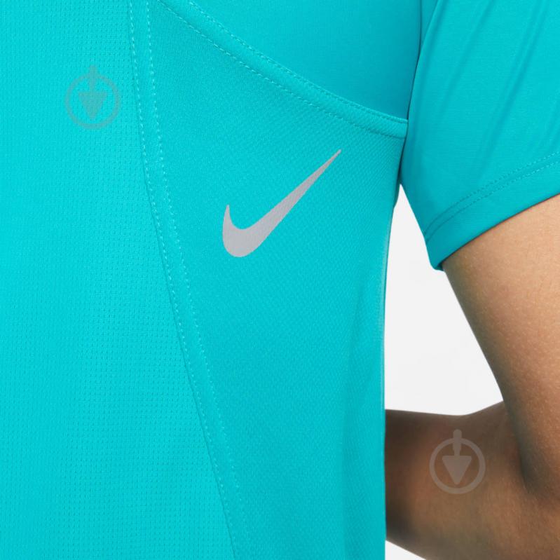 Футболка Nike W NK FAST DF SS TOP DD5927-443 р.S бірюзовий - фото 4