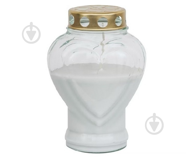 Лампада стеклянная Сердце Bolsius - фото 1