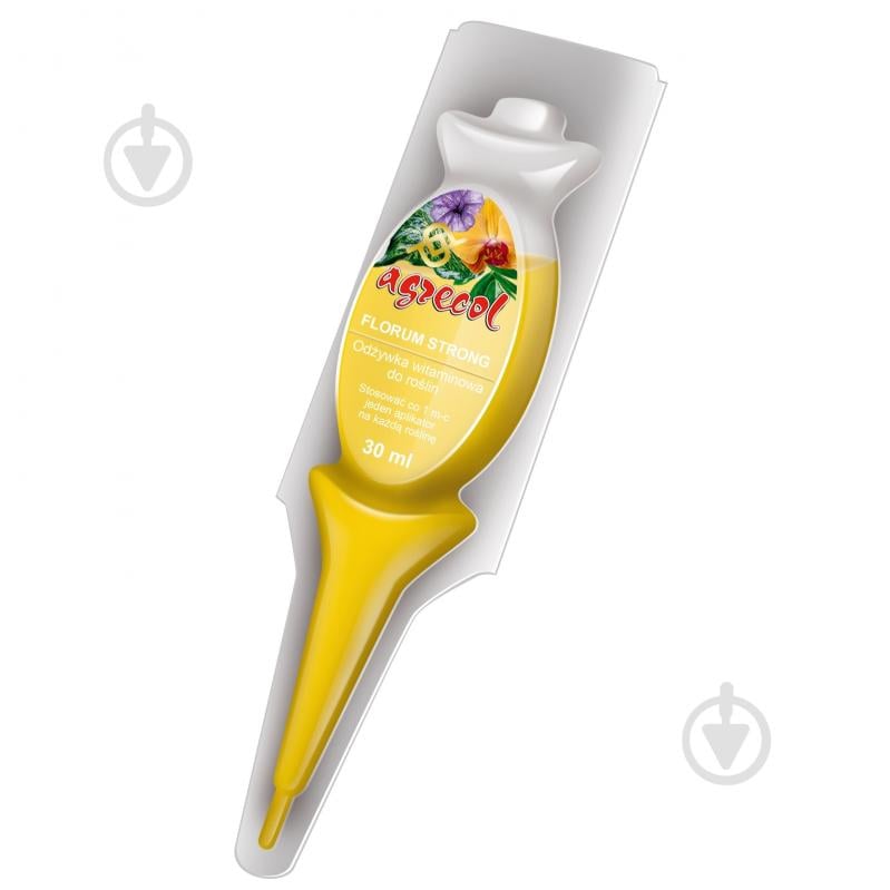 Удобрение-аппликатор Agrecol Квіти Стронг Аплікатор 30 мл - фото 1 Удобрение-аппликатор Agrecol Квіти Стронг Аплікатор 30 мл - фото 1