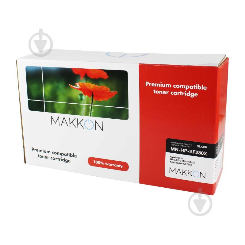 Картридж лазерний MAKKON сумісний аналог HP CE505X (05X)/CF280X (80X), Canon 719H чорний - фото 1 Картридж лазерний MAKKON сумісний аналог HP CE505X (05X)/CF280X (80X), Canon 719H чорний - фото 1