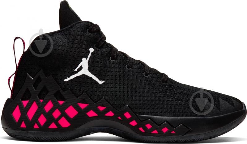 Кросівки чоловічі демісезонні Jordan JUMPMAN DIAMOND MID CI1204-009 р.50,5 чорні - фото 3