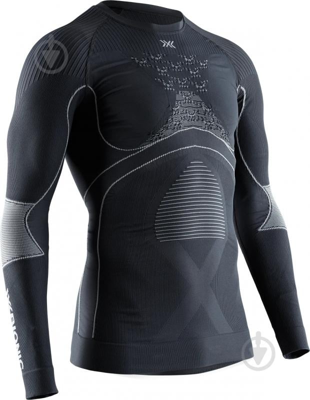 Термокофта X-Bionic ENERGY ACCUMULATOR 4.0 SHIRT LG SL MEN EA-WT06W19M-B002 р.XL чорний - фото 1