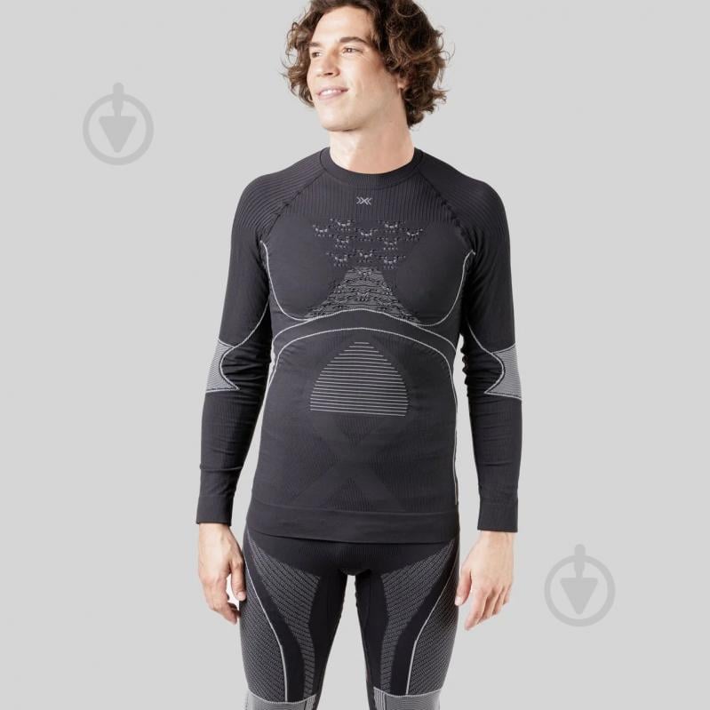 Термокофта X-Bionic ENERGY ACCUMULATOR 4.0 SHIRT LG SL MEN EA-WT06W19M-B002 р.XL чорний - фото 3