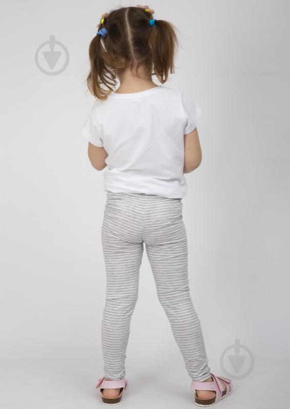 Лосини для дівчаток Luna Kids Stars №0028/16054 р.140-146 блакитний - фото 3