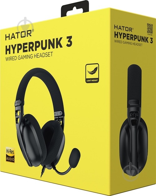 Наушники Hator Hyperpunk 3 black (ESH01) - фото 8