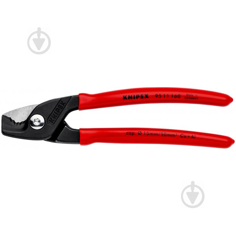 Ножницы для резки кабеля KNIPEX 160 мм Кабелерезы - фото 2