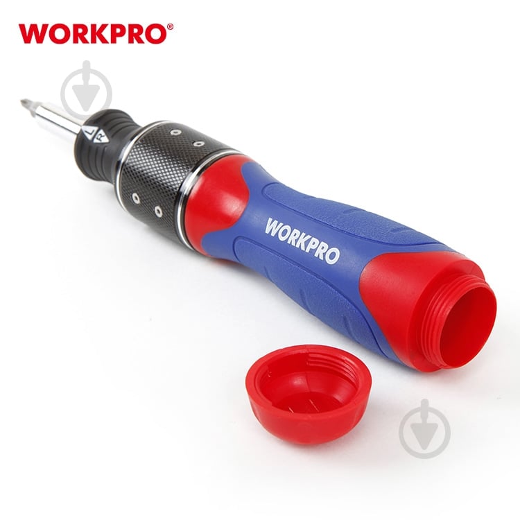 Отвертка со сменными насадками WORKPRO WP221055 - фото 5 Отвертка со сменными насадками WORKPRO WP221055 - фото 5
