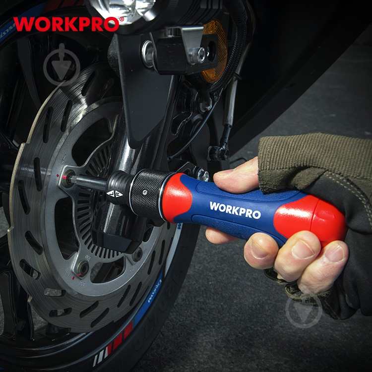 Отвертка со сменными насадками WORKPRO WP221055 - фото 8 Отвертка со сменными насадками WORKPRO WP221055 - фото 8