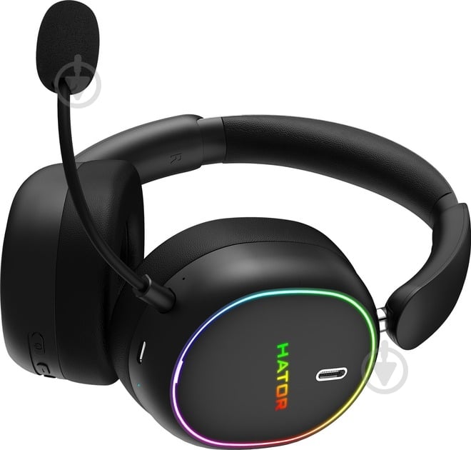 Наушники Hator Phoenix 2 Wireless black (ESH40) - фото 7