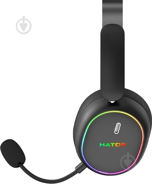 Наушники Hator Phoenix 2 Wireless black (ESH40) - фото 3