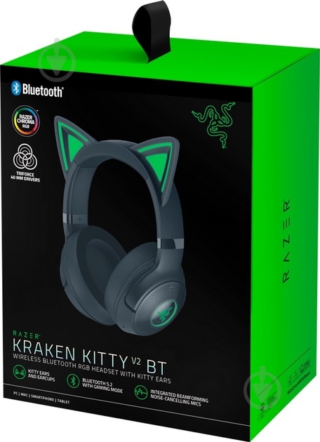 Наушники Razer Kraken Kitty V2 BT black (RZ04-04860500-R3M1) - фото 9 Наушники Razer Kraken Kitty V2 BT black (RZ04-04860500-R3M1) - фото 9