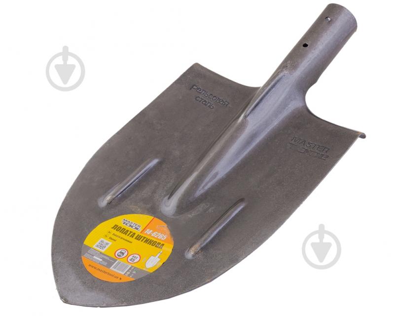 Лопата штикова без держака MasterTool 210x290x405 мм 14-6265 - фото 1 Лопата штикова без держака MasterTool 210x290x405 мм 14-6265 - фото 1