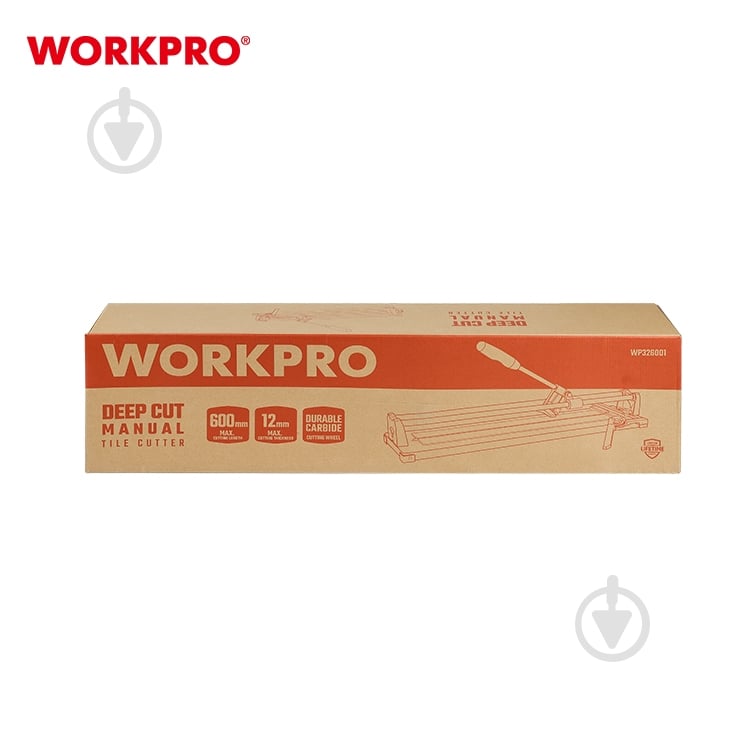 Плиткорез ручной WORKPRO PRO до 12 мм 600 мм WP326001 - фото 11