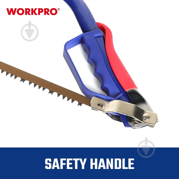 Пила лучковая 530 мм WORKPRO WP215019 530 мм PRO - фото 6