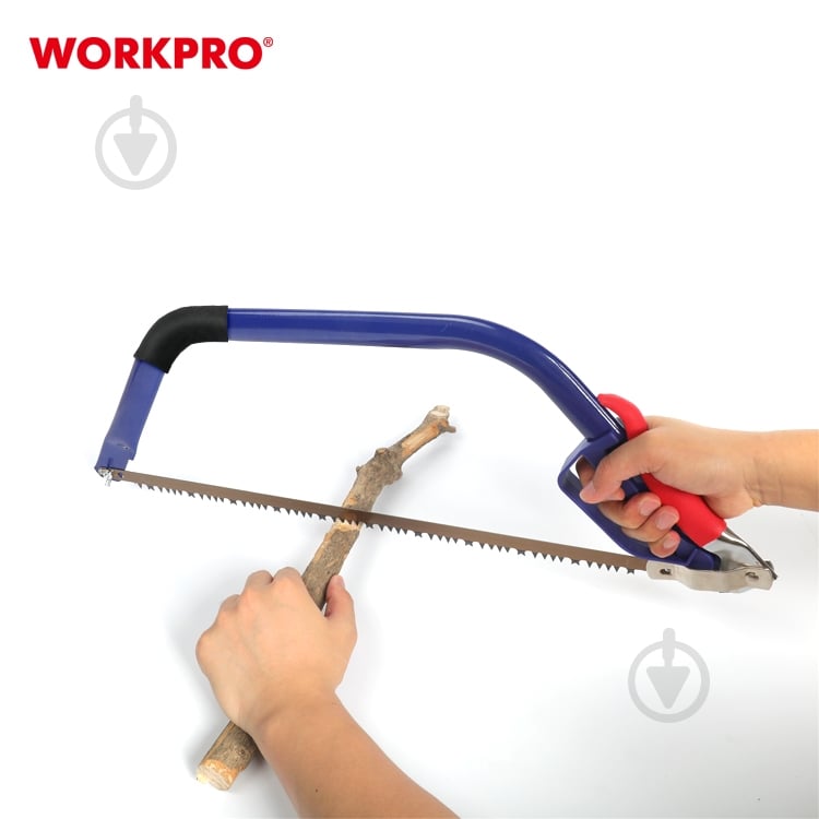 Пила лучковая 530 мм WORKPRO WP215019 530 мм PRO - фото 8