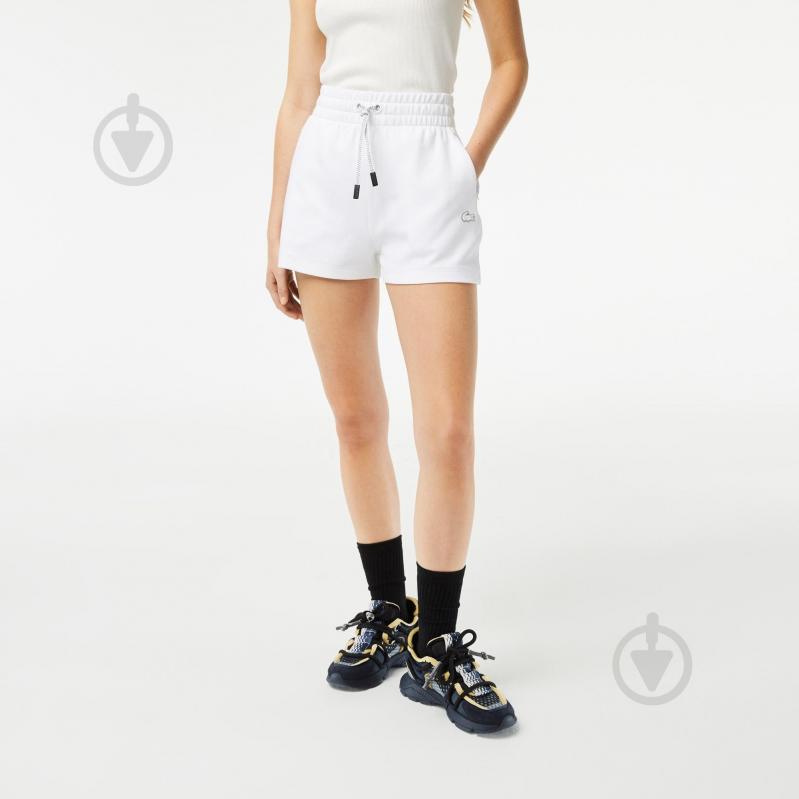 Шорты Lacoste Shorts GF5378-001 р. 40 белый - фото 1 Шорты Lacoste Shorts GF5378-001 р. 40 белый - фото 1