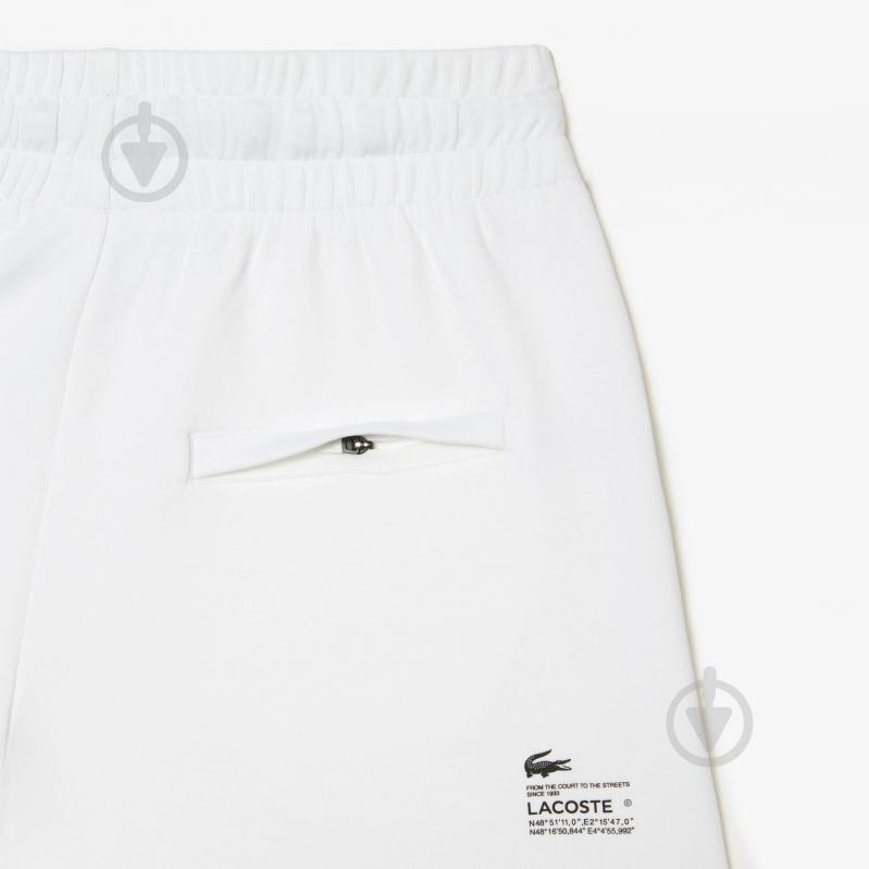 Шорты Lacoste Shorts GF5378-001 р. 40 белый - фото 7 Шорты Lacoste Shorts GF5378-001 р. 40 белый - фото 7
