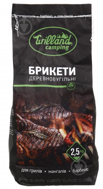 Брикеты Grilland древесноугольные 2,5 кг 2211044698018 - фото 1