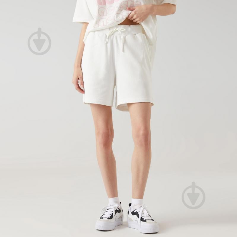 Шорты Lacoste Shorts GF0409-70V р. 40 белый - фото 1