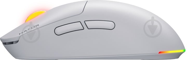Мышка Hator Quasar 3 Wireless white (HTM731) - фото 4 Мышка Hator Quasar 3 Wireless white (HTM731) - фото 4