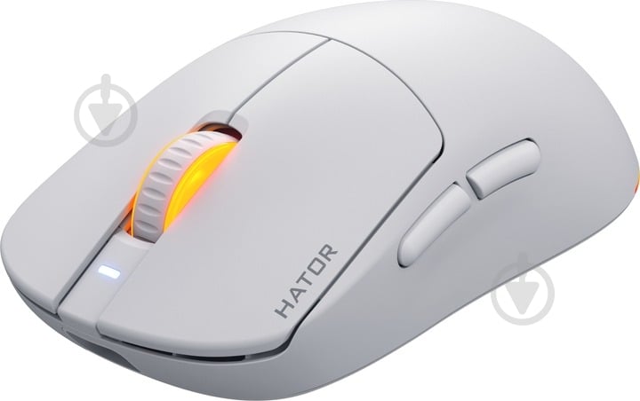 Мышка Hator Quasar 3 Wireless white (HTM731) - фото 2 Мышка Hator Quasar 3 Wireless white (HTM731) - фото 2