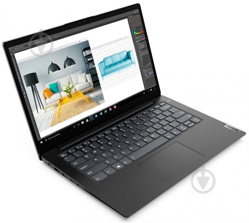 Ноутбук Lenovo V14 G2 14 (82KA001NRA) black - фото 3