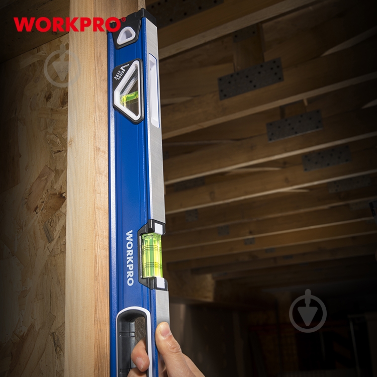 Уровень 120 см WORKPRO PRO WP262017 - фото 5