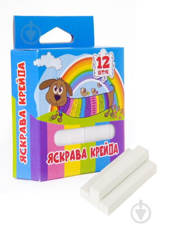 Мел школьный белый 12 шт. 110706P iTEM - фото 2