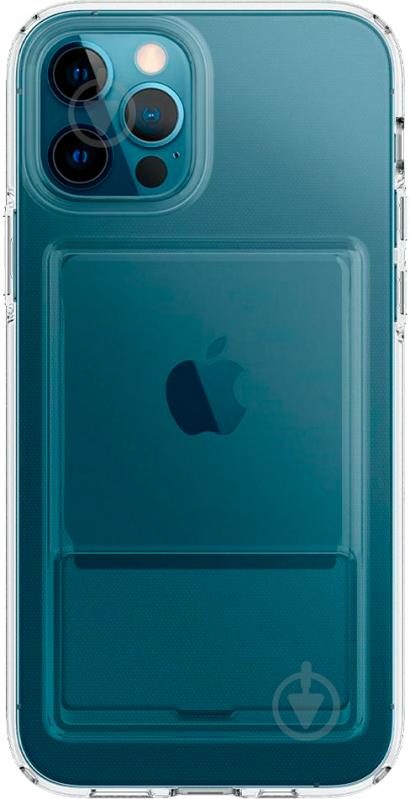 Чехол Spigen Crystal Slot для Apple iPhone 12 / Apple iPhone 12 Pro (ACS02576) crystal clear - фото 1