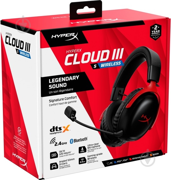 Навушники HyperX A59YZAA black-red (A59Z0AA) - фото 10