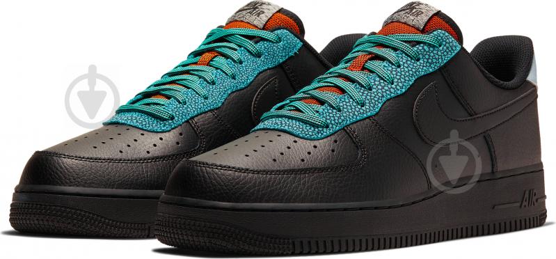 Кроссовки мужские демисезонные Nike AIR FORCE 1 07 LV8 4 CK4363-001 р.44 черные - фото 1