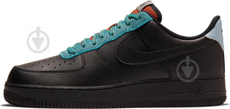 Кроссовки мужские демисезонные Nike AIR FORCE 1 07 LV8 4 CK4363-001 р.44 черные - фото 5