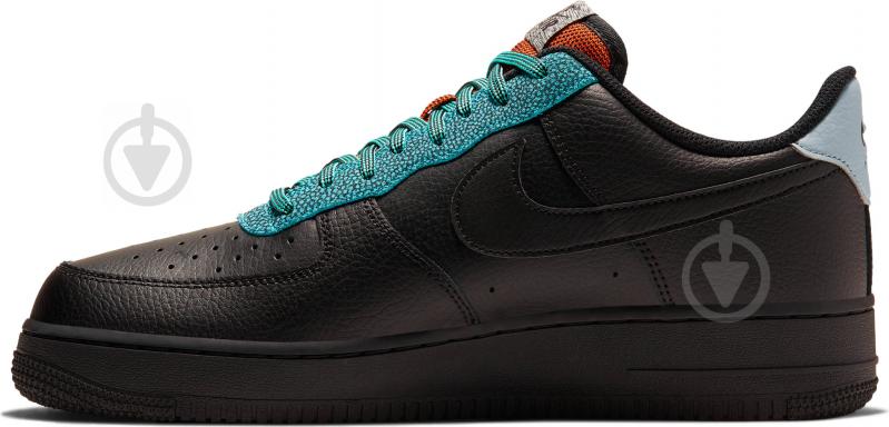 Кроссовки мужские демисезонные Nike AIR FORCE 1 07 LV8 4 CK4363-001 р.44 черные - фото 6