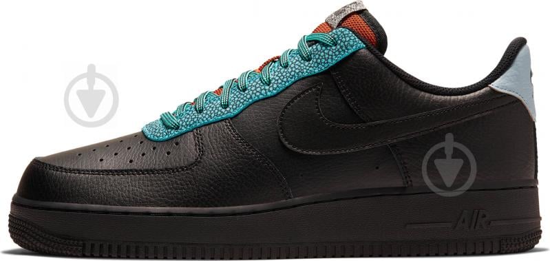 Кроссовки мужские демисезонные Nike AIR FORCE 1 07 LV8 4 CK4363-001 р.44,5 черные - фото 5