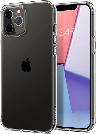 Чехол Spigen Crystal Flex для Apple iPhone 12 Pro Max (ACS01473) crystal clear - фото 3