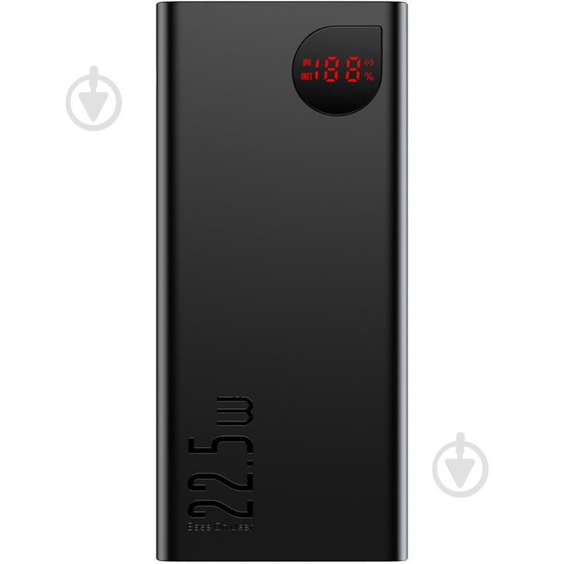 Повербанк BASEUS 20000 mAh black (PPAD000101) - фото 1