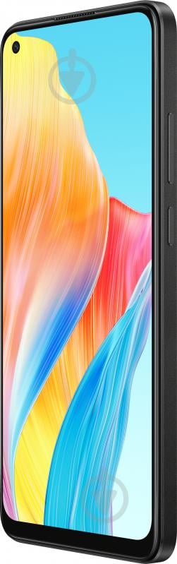 Смартфон OPPO A78 8/256GB mist black (A78 4G 8/256GB Mist Black) - фото 3