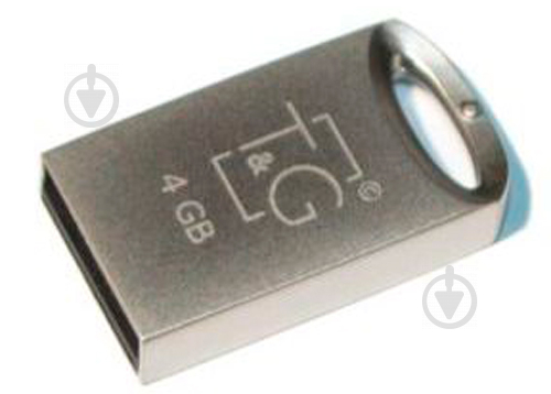 Флеш-память USB T&G Metal Series 105 4 ГБ USB 2.0 silver (TG105-4G) - фото 2